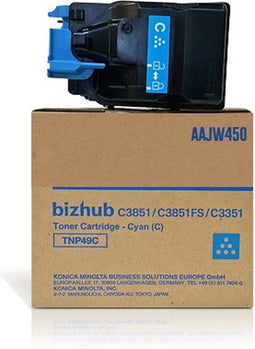 Konica Minolta TNP-79C - Kleurentoner - Paginaopbrengst 9000 - Cyaan
