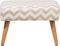 TAKOMA - Hocker - Beige - Katoen