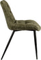 PoleWolf - Louis Stoel - Fusion Stof - Vintage Groen - Set van 4