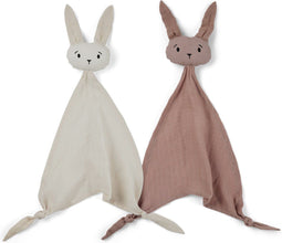 Nuuroo - Ado Hugging Cloth 2-pack - Creme / Rose