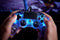 Nacon Officieel gelicenseerde Illuminated Wired Compact Controller - PS4 - Bedraad - Blauw