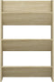 vidaXL-Wandschoenenkasten-2-st-60x18x90-cm-spaanplaat-sonoma-eiken