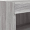 vidaXL - Tv-meubels - met - LED-verlichting - 2 - st - 60x30x30 - cm - grijs - sonoma