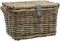 New Looxs Melbourne Medium Fietsmand Voordrager - 24 liter - Rotan - Grijs