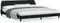 vidaXL - Bedframe - met - hoofdeinde - kunstleer - zwart - 200x200 - cm