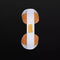 Konix Naruto - Bluetooth Headset - 30 uur speeltijd - Oranje Wit