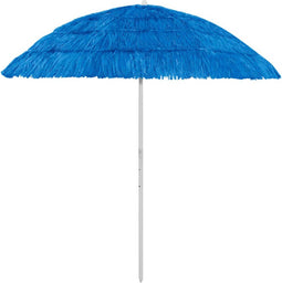vidaXL - Strandparasol - Hawaï - 240 - cm - blauw