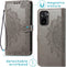 iMoshion Hoesje Geschikt voor Xiaomi Redmi Note 10 (4G) Hoesje Met Pasjeshouder - iMoshion Mandala Bookcase - Grijs