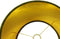 Ronde lampenkap - 32x32x24 - Olijfgroen/goud - Velvet