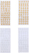 Stickers Alfabet en Nummers, 111dlg.