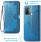 iMoshion Hoesje Geschikt voor Oppo A53s / A53 Hoesje Met Pasjeshouder - iMoshion Mandala Bookcase - Turquoise