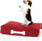 Fatboy Doggielounge Stonewashed Wasbare Hondenmand small 80*60cm Rood