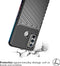 imoshion Hoesje Geschikt voor Motorola Moto G60 Hoesje Siliconen - imoshion Thunder Backcover - Zwart