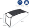 Campart CH-0697 - Voetensteun Campingstoel - Lichtgewicht en eenvoudig opvouwbaar - Donkerblauw