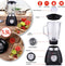 alpina Blender - Glazen Kan 1.5 L - 3 Standen - 230V 500W 50/60Hz - Zwart