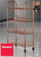 Metaltex Trolleykastje Ascona 84 X 41 Cm Staal Koper