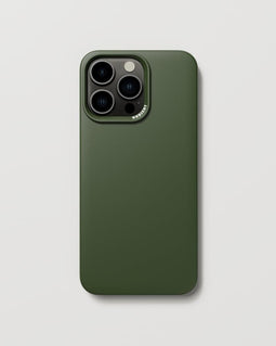 Nudient Thin Case - MagSafe - Indrukwekkend slank 1 mm - Groen