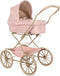 Konges Sløjd Poppenwagen/Doll Pram Vintage - Opvouwbaar - Powder Pink Check