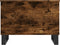 vidaXL - Salontafel - 60x44,5x45 - cm - bewerkt - hout - gerookt - eikenkleurig