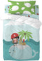 Dekbedovertrek set HappyFriday Happynois Pirata Multicolour Wieg voor baby's 2 Onderdelen