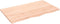 vidaXL - Wandschap - 100x60x2 - cm - onbehandeld - massief - eikenhout