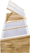 vidaXL - Kweekkassen - 2 - st - 200x50x35 - cm - geïmpregneerd - grenenhout