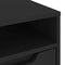 vidaXL - Tv-meubel - VISNES - 100x40x38 - cm - bewerkt - hout - zwart