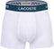 Lacoste Heren 3-pack Trunk - Comfortabel stretchkatoen - Zwart/Grijs/Wit (3-pack)