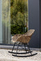 WOOOD Minka Schommelstoel - Rattan - Naturel - 76x56x76