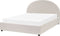 VAUCLUSE - Bed met opbergruimte - Lichtbeige - 160x200 cm - Polyester