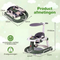 Coast Baby Walker - 7-in-1 - Loopstoel Loopwagen Schommel Wip Activity Center - Groen