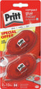 Lijmroller Pritt Compact permanent 2e halve prijs op blister | 10 stuks