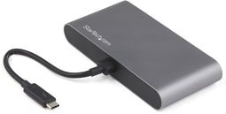 Startech.com TB3DKM2DPL - Thunderbolt 3 Dock - 4K 60Hz Dual Monitor - Zwart
