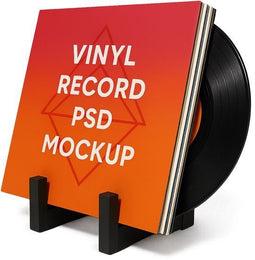 Luft LP houder - Vinyl opbergsysteem - Stijlvol metaal - Compact tafelmodel