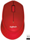 Logitech M330 Silent Plus - Draadloze Muis - 90% stiller - Rood