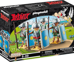 PLAYMOBIL Asterix - Romeinse troepen - 4 figuren met schilden en zwaarden (70934)