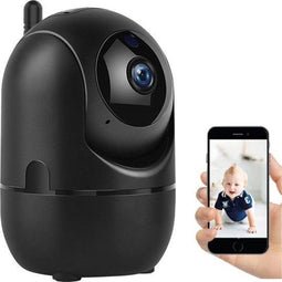 Fuegobird Indoor IP Camera Pro - 1080P WIFI Smart Camera - HD Night Vision - Zwart