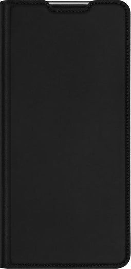 Dux Ducis Hoesje Met Pasjeshouder Geschikt voor Motorola One Hyper - Dux Ducis Slim Softcase Bookcase - Zwart