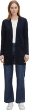 TOM TAILOR T-shirt Cardigan long - Dames Vest - Lange mouwen - Maat XXL