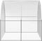 vidaXL - Kippenren - 3x4x2 - m - gegalvaniseerd - staal