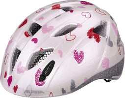 Alpina Ximo Fietshelm Kinderen, wit/roze Hoofdomtrek 49-54cm