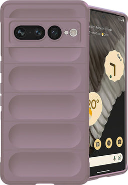 iMoshion Hoesje Geschikt voor Google Pixel 7 Pro Hoesje Siliconen - iMoshion EasyGrip Backcover - Paars