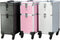 Kapperskoffer trolley - visagie make up nagel koffer - schminkkoffer - beauty case - roze