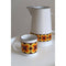 CABANAZ - schenkkan, Ramona, retro, keramiek, PITCHER, 1.6 liter, geel