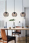 EGLO Almanzora - Hanglamp - E27 - 90 cm - Zwart/Koper