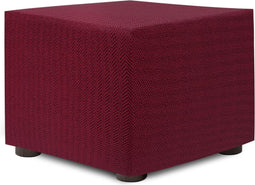 Hoes voor poef Eysa JAZ Bordeaux 65 x 65 x 65 cm