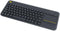 Logitech K400 Plus - Draadloos Toetsenbord - Spaans - Zwart