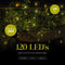 Giftmas IJspegel - Kerstverlichting - 120 LED's - 4m - Koppelbaar tot 20m - IP44