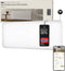 Mill PA2000WIFI4 - Paneelverwarming - WiFi-geïntegreerd 2000 Watt tot 28m2 - Zwart - 5 jaar garantie