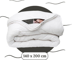 Ten Cate Dekbed - Dekbed 140 x 200 - Dekbedden - 4 Seizoenen Dekbed 140x200 - Synthetisch - Zomerdekbed & Winterdekbed - Anti Allergie